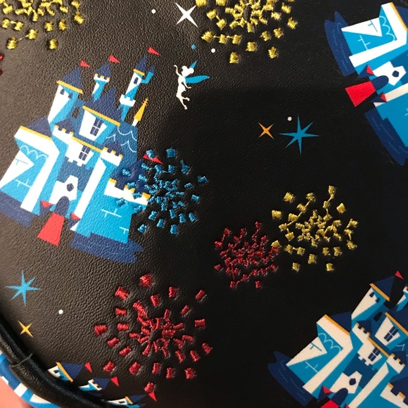 Disneyland 65th Anniversary Loungefly Crossbody Bag - NEW - Picture 12 of 15